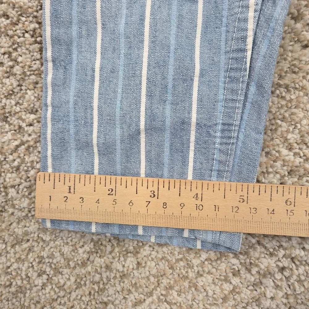 OshKosh B'Gosh vintage Pinstripe Stripe toddler overalls 2T Made In USA 80s 90s